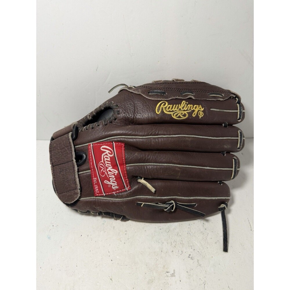 Rawlings Baseball Softball Glove LHT RS130 13” Brown Leather Renegade Series